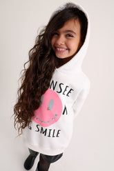 Big Smile Off White Sweatshirt